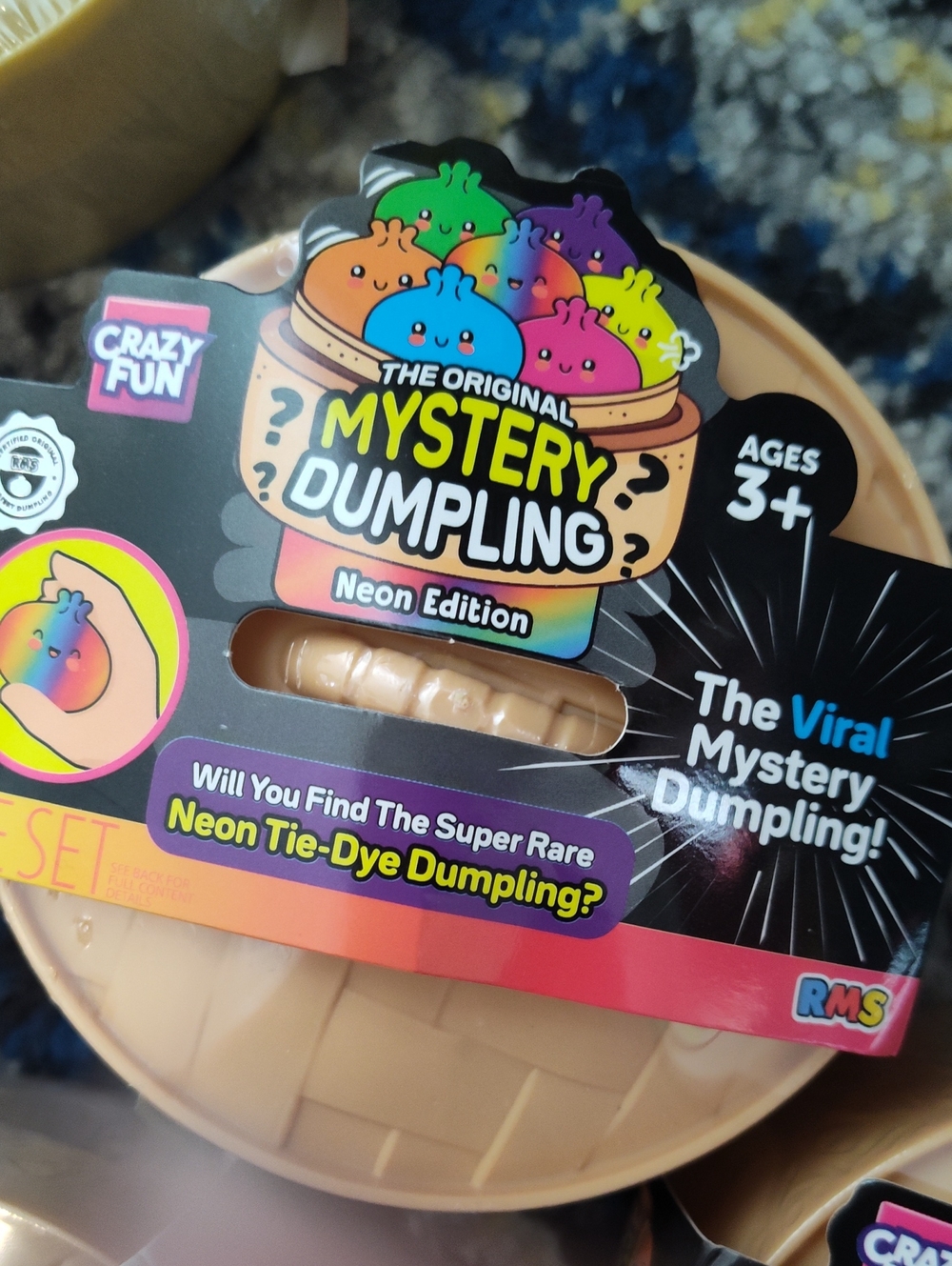 RMS Mystery Dumpling NEON Tie Dye un dition